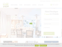 Tablet Screenshot of hotelnatureoviedo.com